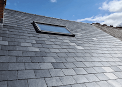Quality roof tiling workmanship by Long Life Roofing & Building Ltd